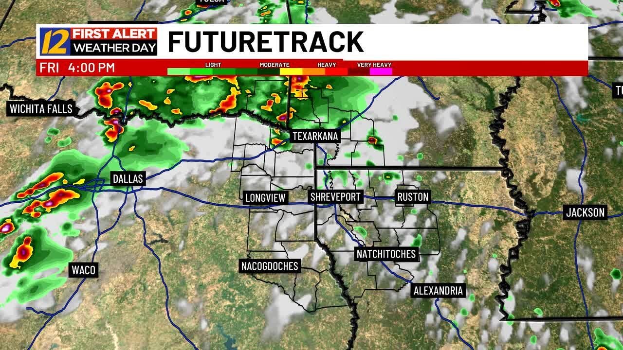 CJ's Friday afternoon weather update