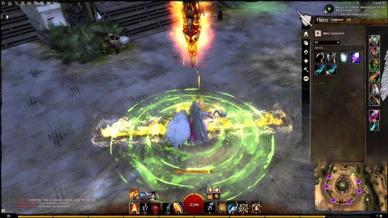 Guild Wars 2 - Method #2 Elementalist 25 Might Stacking (24 effective)