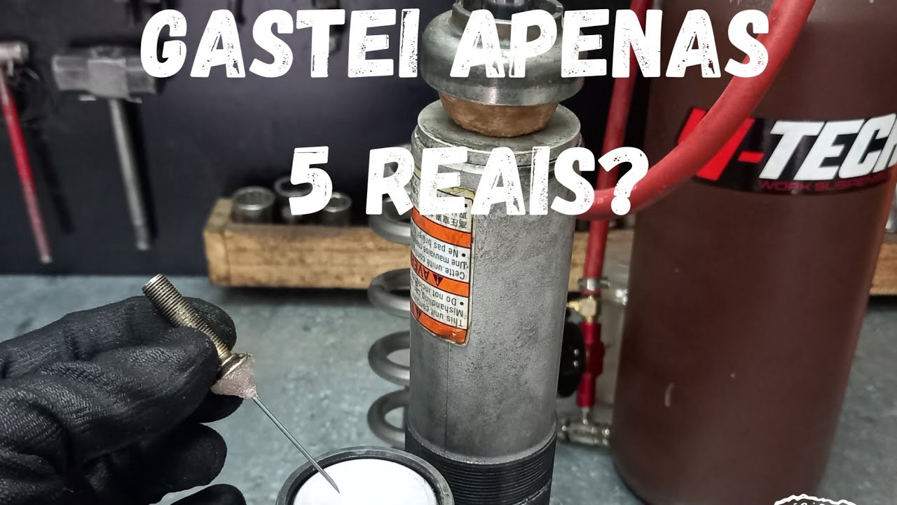 Como fazer a ferramenta pra pressurização amortecedor. e como montar utilizando a ferramenta