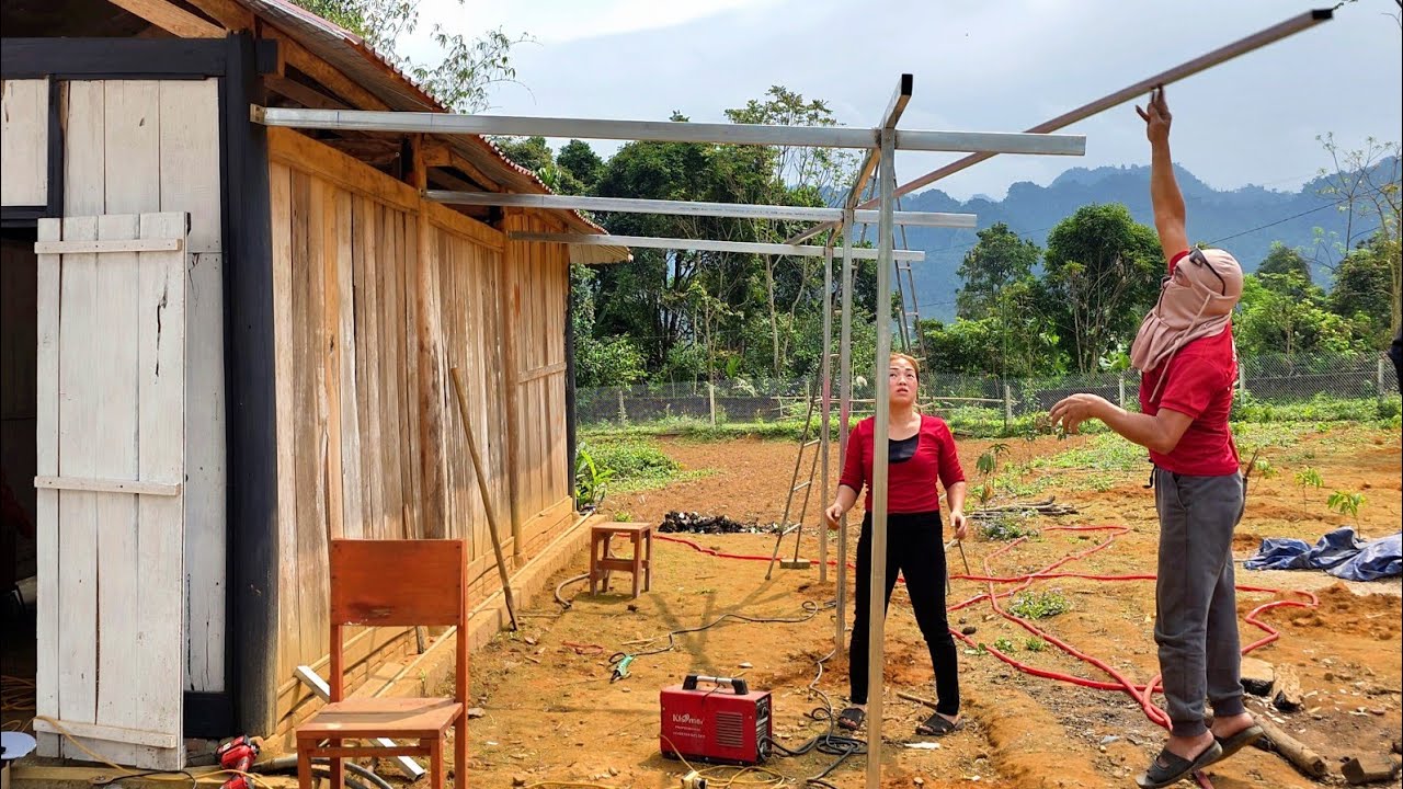 A Sad Morning… But We Keep Building | Storage Shed Project with My Father (Part 1)