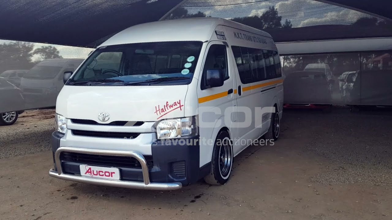 2017 TOYOTA QUANTUM/HIACE 2.5 D-4D SESFIKILE 16s