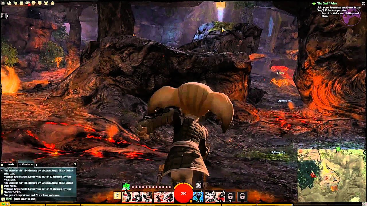 Guild Wars 2: Metrica Province Vista - Wildflame Caverns