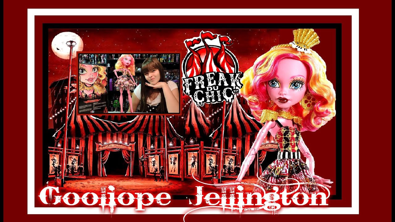Monster High Freak Du Chic Gooliope Jellington Doll Review by WookieWarrior23