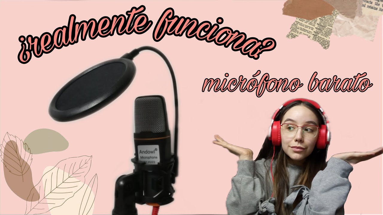 Micrófono Andowl QY-K222 | Umboxing+review y pruebas