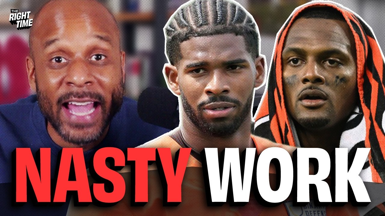 Why the Shedeur Sanders–Deshaun Watson QB Battle Is a DISASTER for the Browns | Bomani Jones