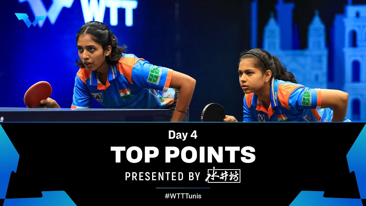 Top Points of Day 4 presented by Shuijingfang | #WTTTunis 2024