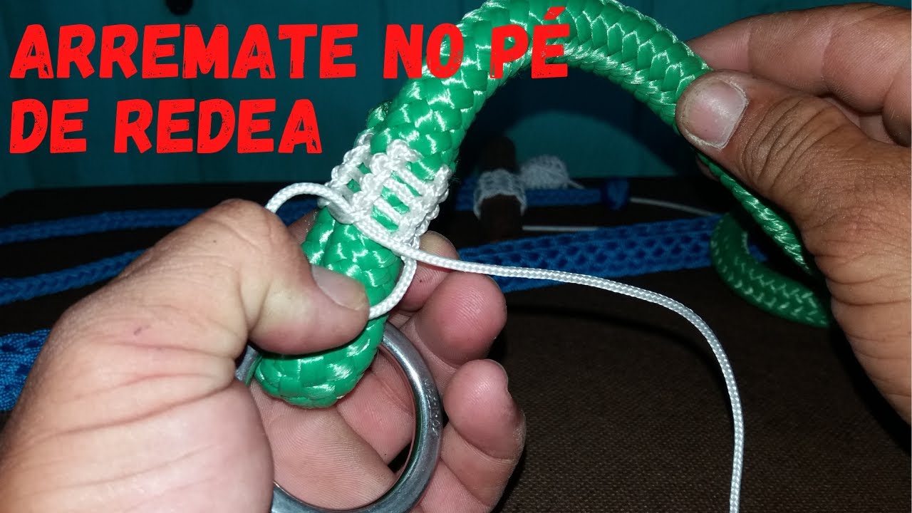 COMO FAZER ARREMATE NO PÉ DE REDEA