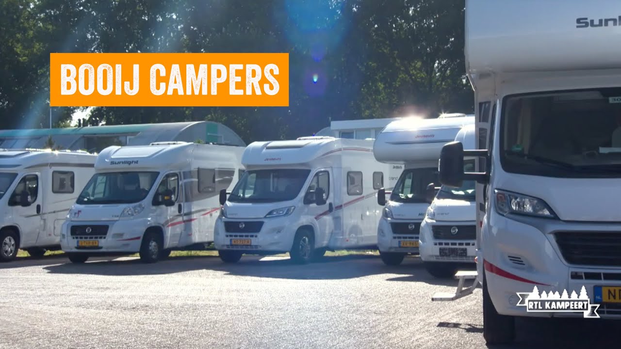 Camperontdekkingsreizen bij Booij Campers in Almere tijdens RTL Kampeert