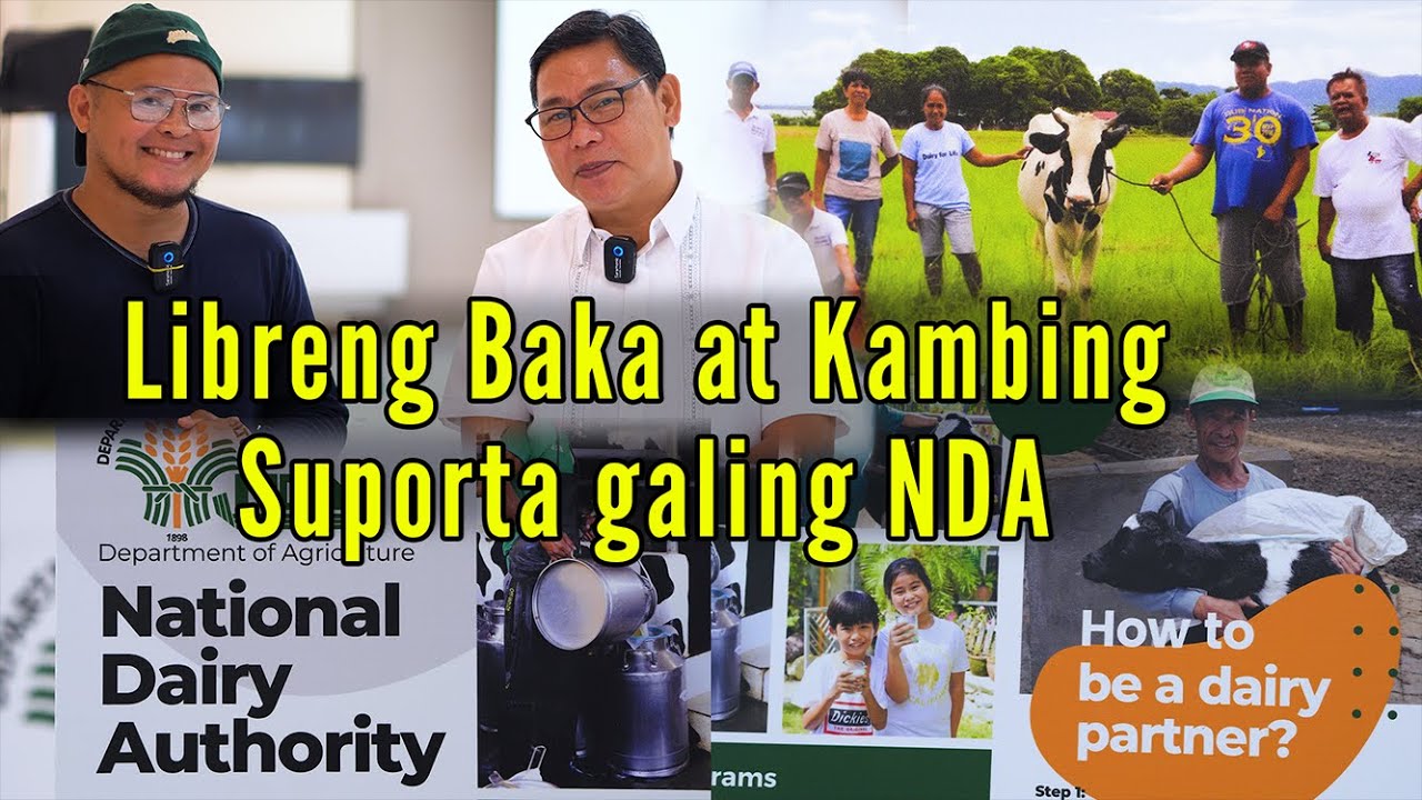Libreng Baka at Kambing Suporta Galing National Dairy Authority