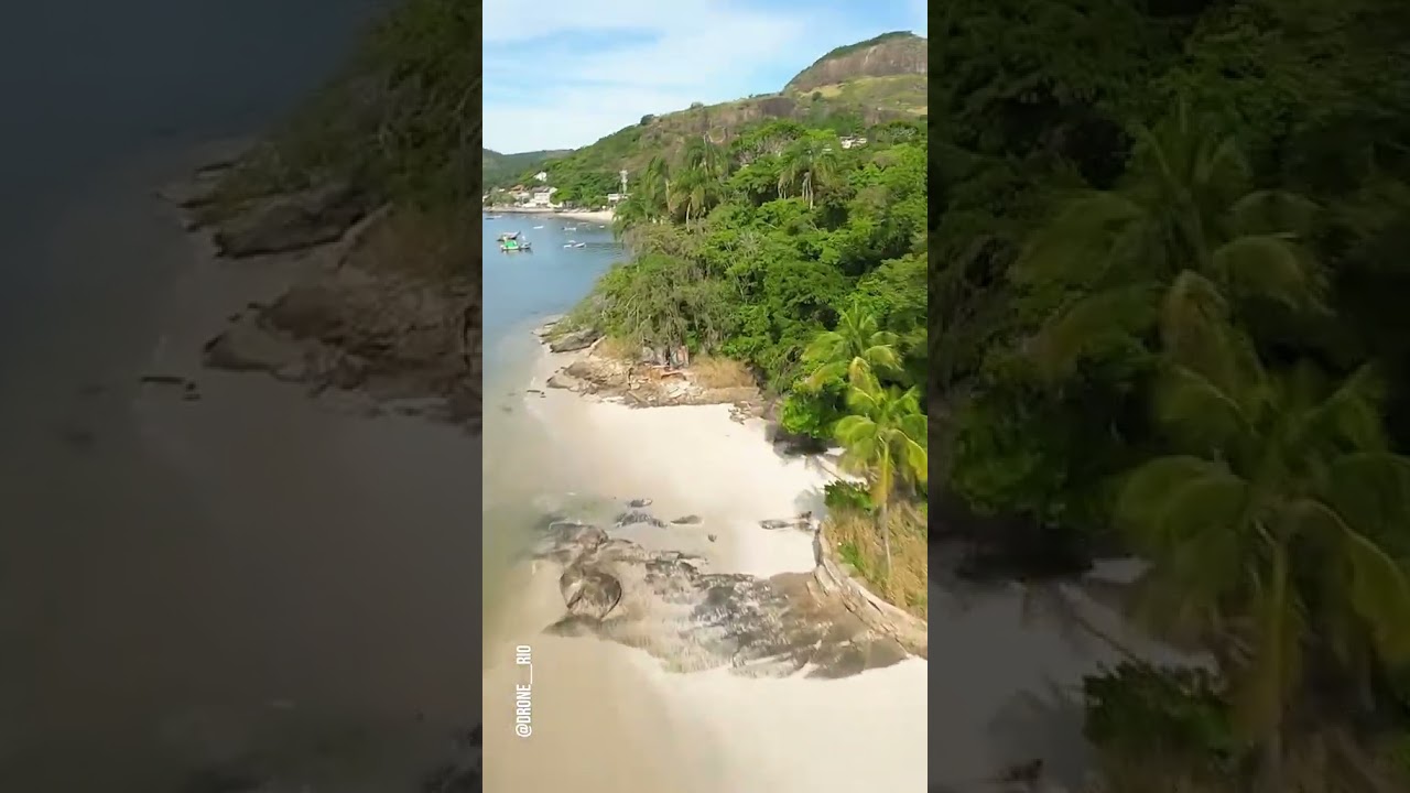 FPV dive,  no Morro do Morcego em Jurujuba Niterói.  