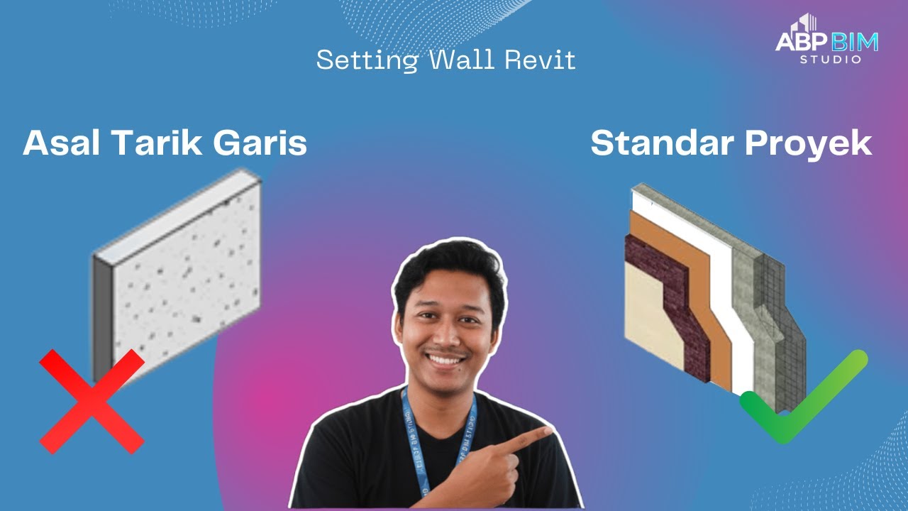 Revit Walls: Setup Dinding Akurat & Layer Assembly Lengkap | Tutorial Revit Beginner