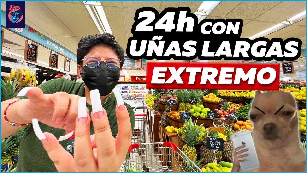 24 HORAS CON UÑAS SÚPER LARGAS - Ariana Bolo Arce