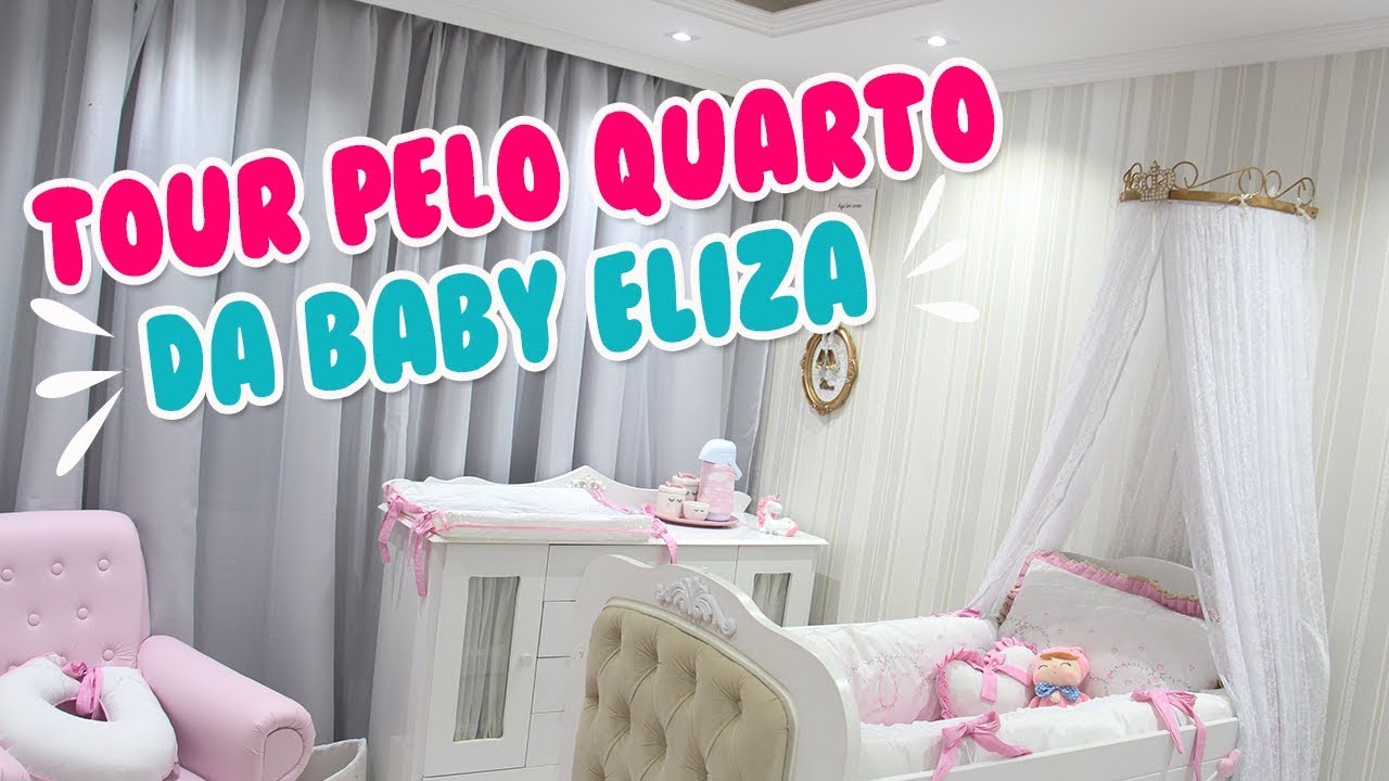 TOUR PELO QUARTO DA BABY ELIZA | Kathy Castricini