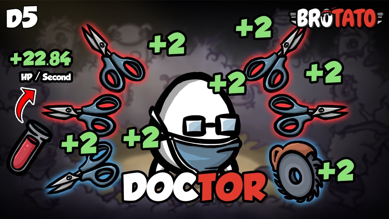 INSTANT HEALING is just what the DOCTOR ordered in Brotato