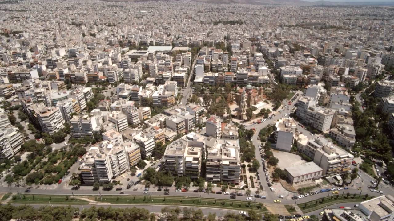 Nea Smirni from above
