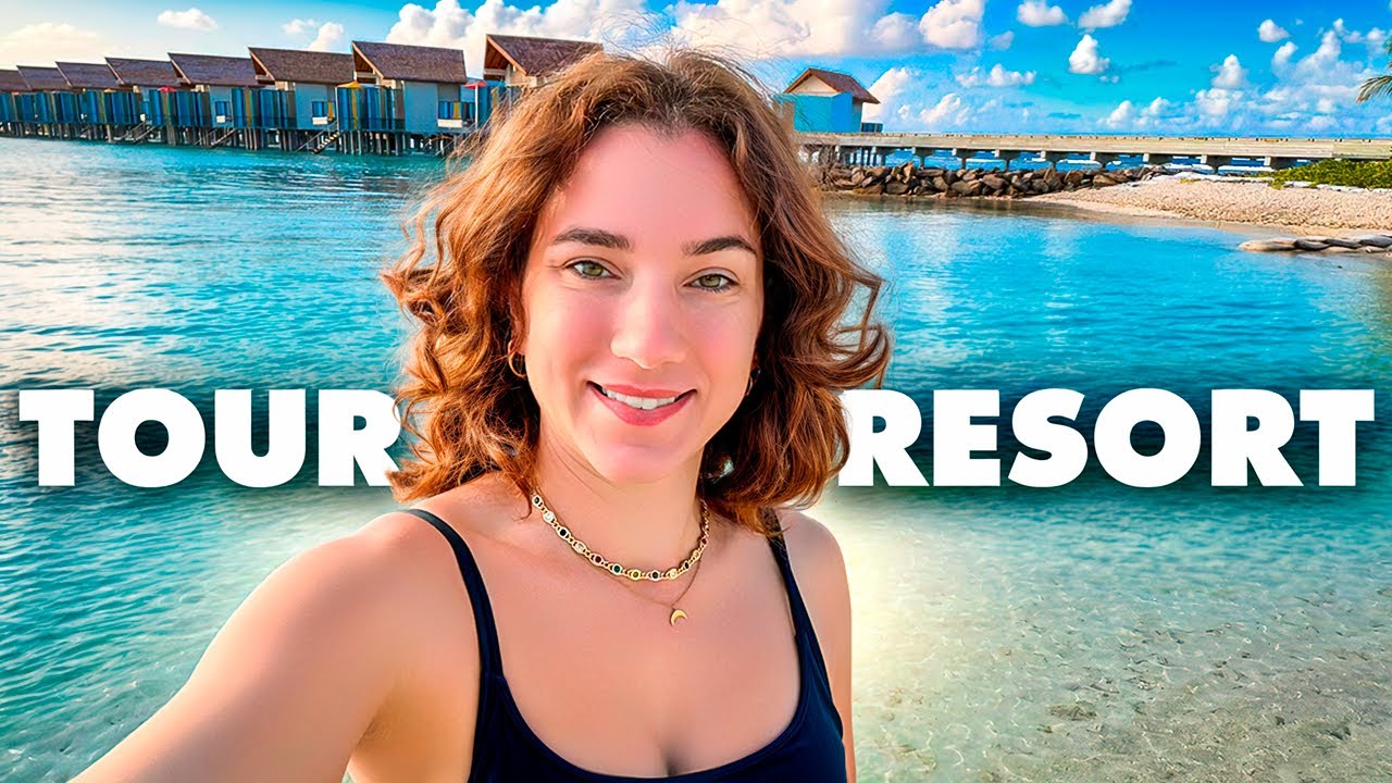 TOUR COMPLETO PELO RESORT 5 ESTRELAS NAS MALDIVAS! 