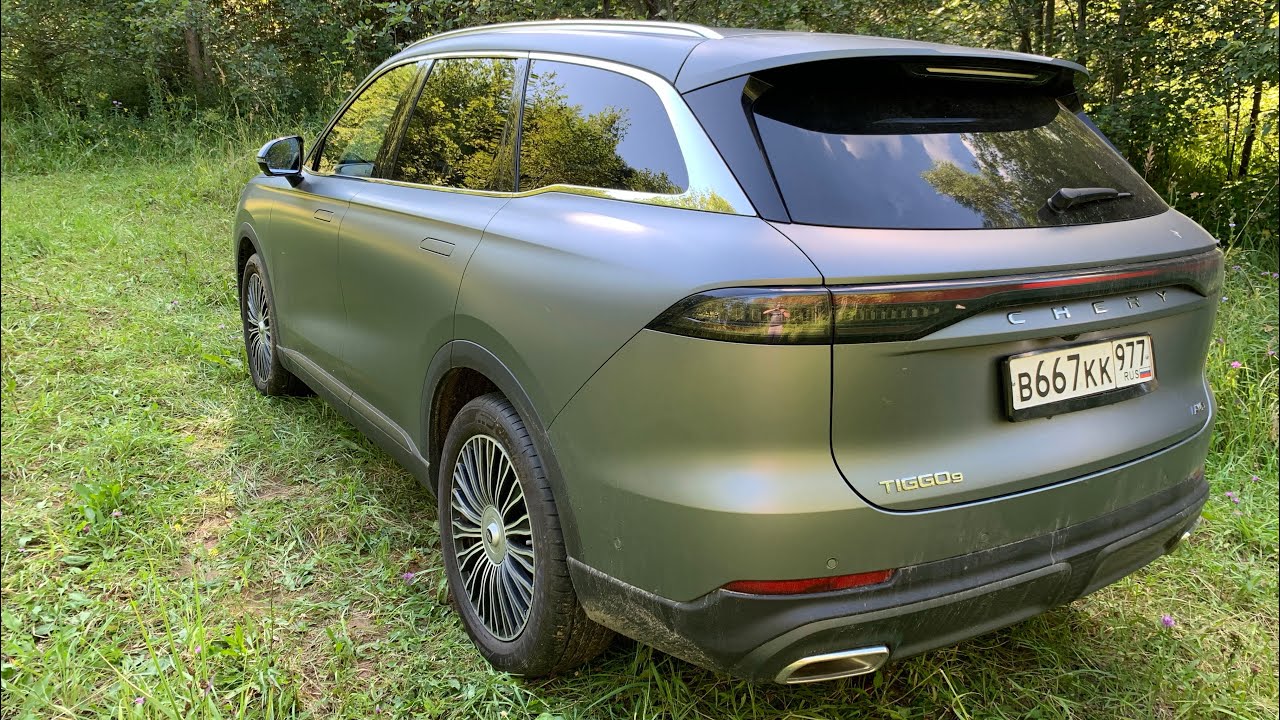 Взял Chery Tiggo 9 - с поля на трассу через буерак