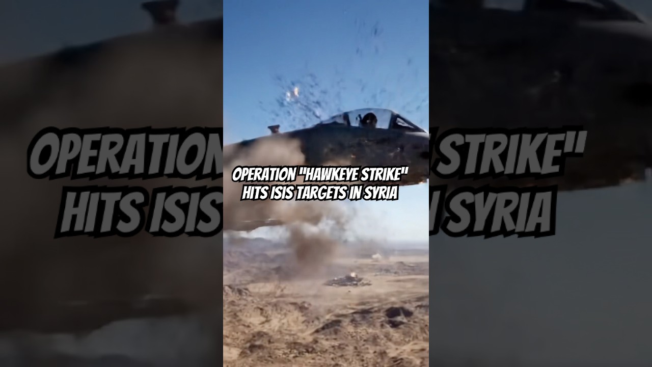 Operation &ldquo;Hawkeye Strike&rdquo; hits over 70 ISIS targets in Syria avenging slain Iowa National Guardsmen