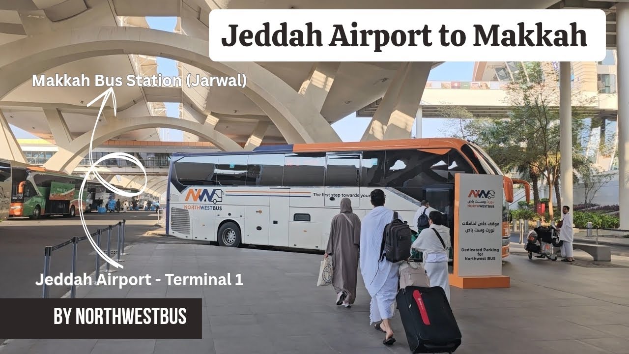 Review Bus Murah Meriah | Northwestbus Jeddah Airport ke Makkah