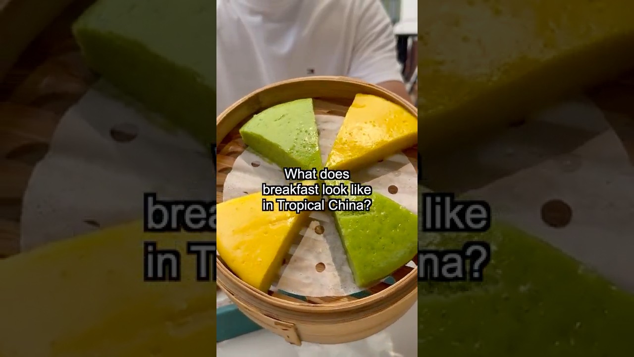 Как выглядит завтрак в Китае?