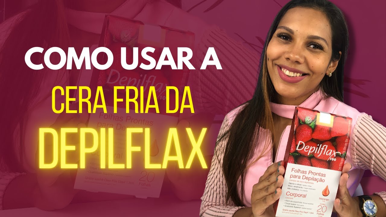 COMO USAR A CERA DA DEPILFLAX | DESIGN DE SOBRANCELHAS