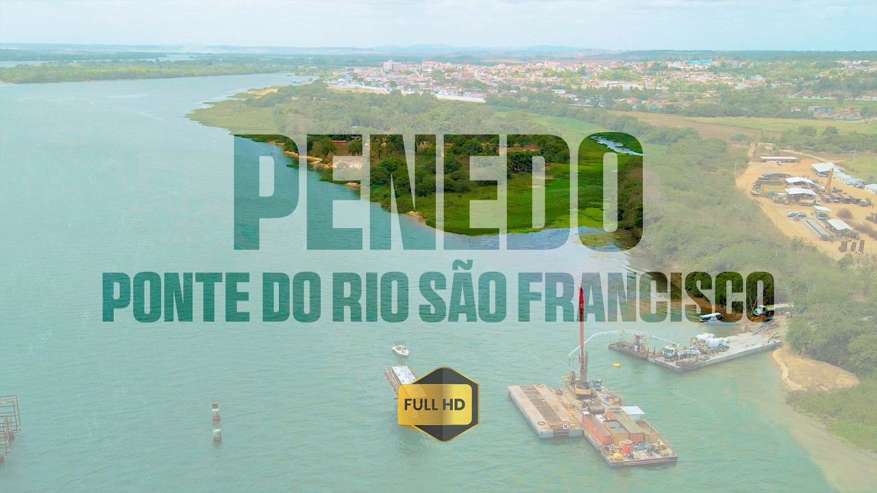 Penedo - Ponte Rio São Francisco - Imagens de Drone Full HD | Alagoas no Ar