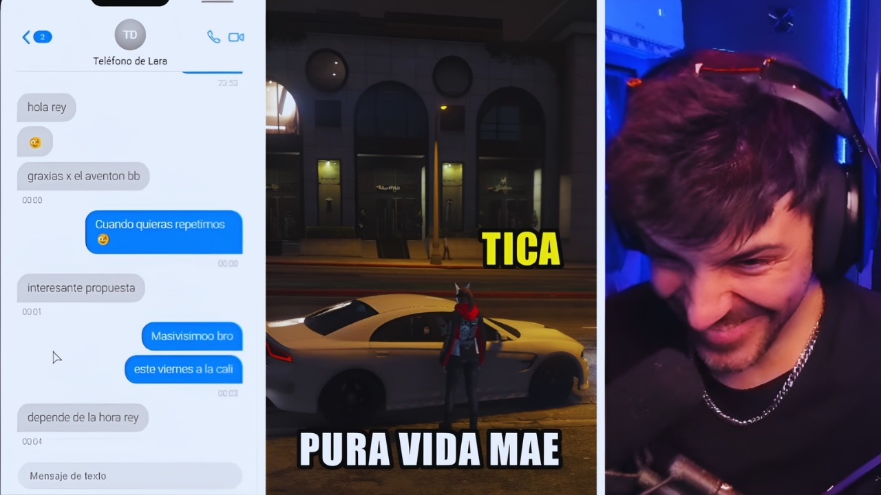 NEXXUZ LE PIDE AYUDA A KENFLOW PARA LIGAR CON UNA TICA