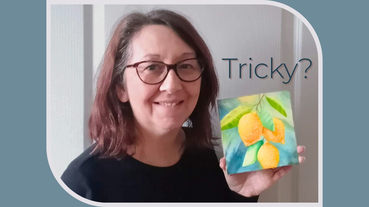 Painting Lemons In Watercolour, Not An Easy Subject To Paint In Detail!