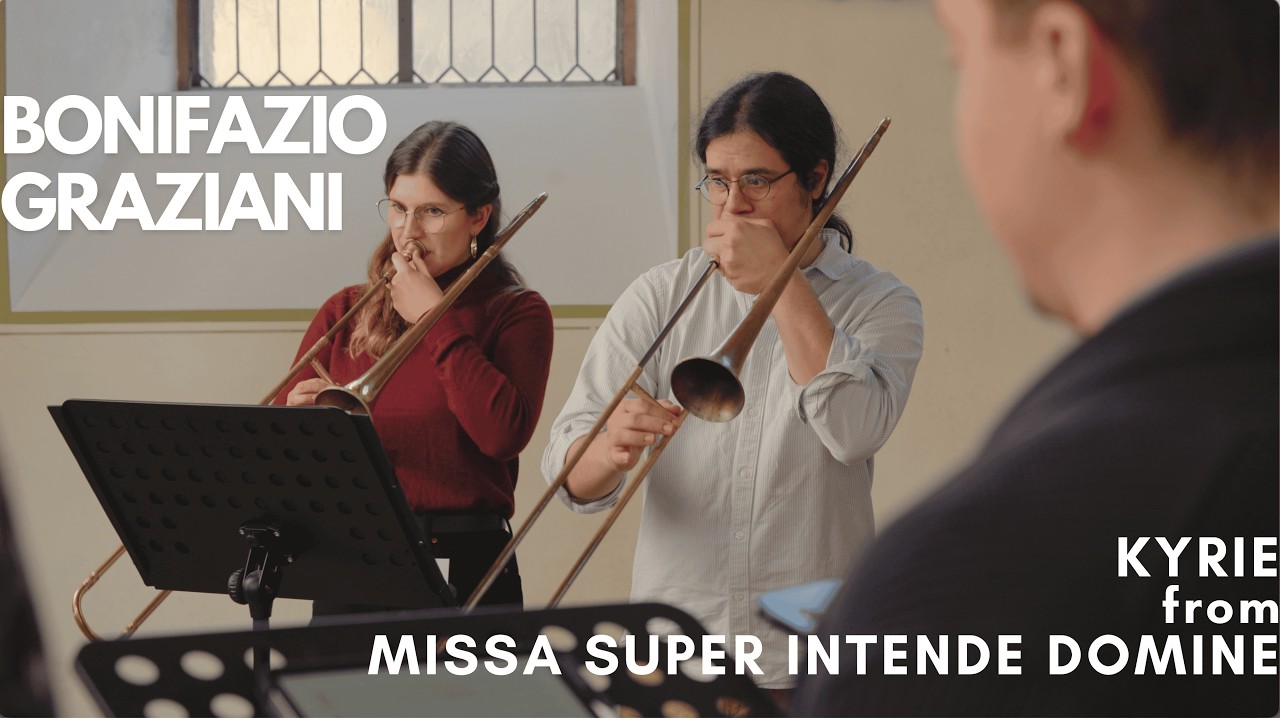 Bonifazio Graziani, Kyrie from Missa super Intende Domine