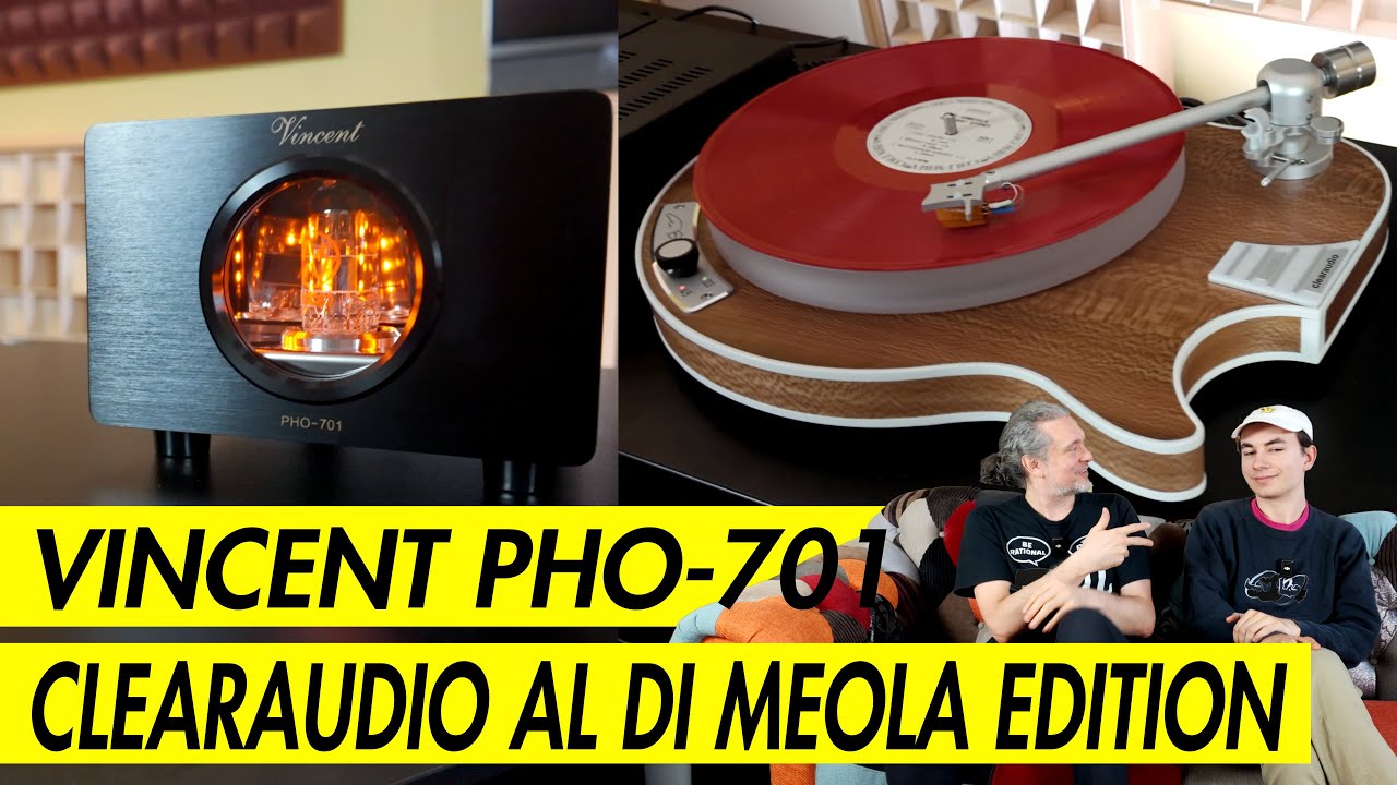 Clearaudio Celebrity Al Di Meola Edition Plattenspieler und Vincent PHO-701 Phonovorstufe im Test