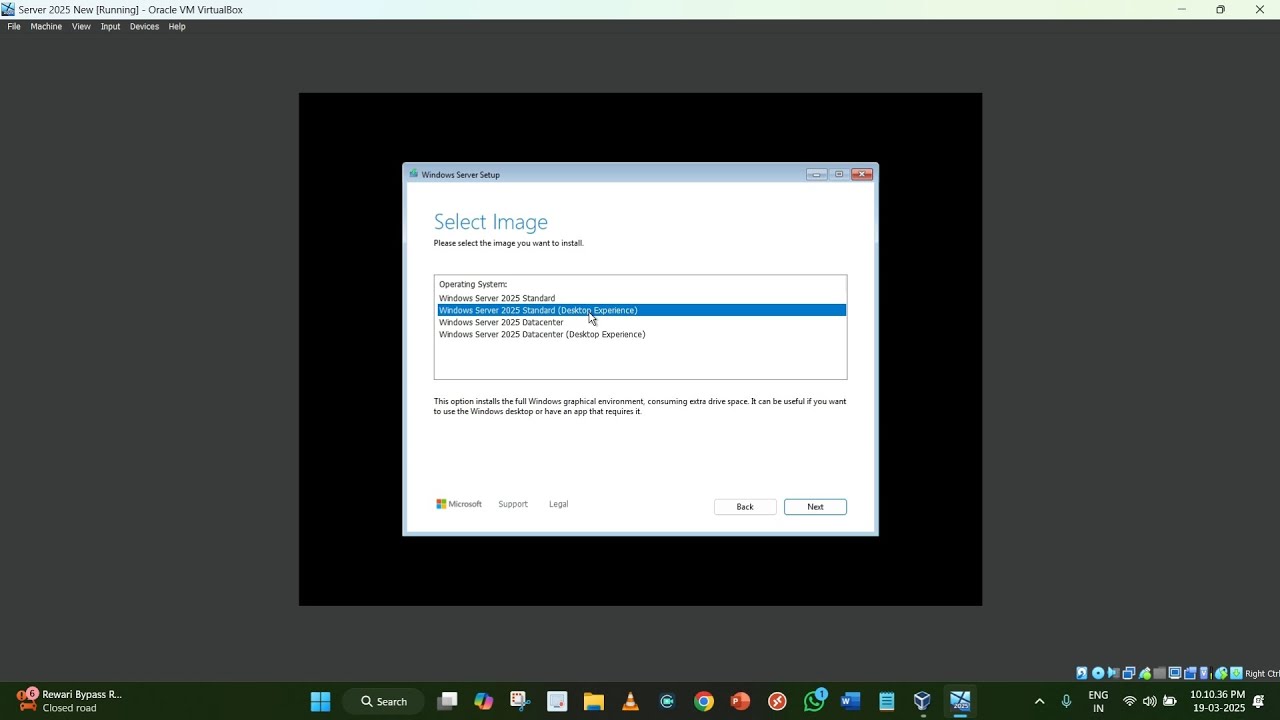 Installing Windows Server 2025 in Virtual Box Version 7 | Step by step Setup all settings explained