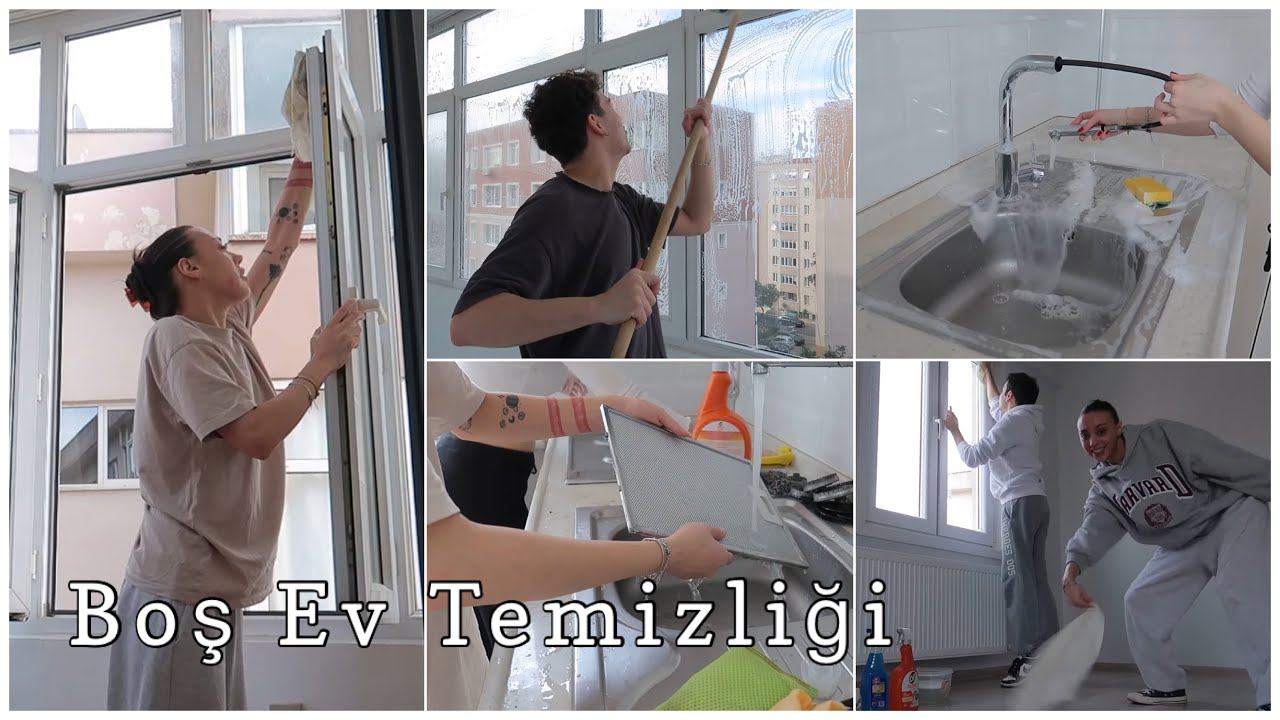YENİ EV TEMİZLİĞİ | DİP KÖŞE HER YERİ TEMİZLİYORUZ