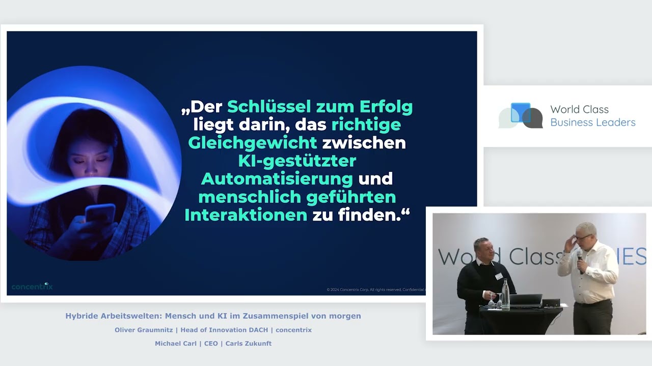 Hybride Arbeitswelten: Mensch & KI | Oliver Graumnitz & Michael Carl | Concentrix & Carls Zukunft