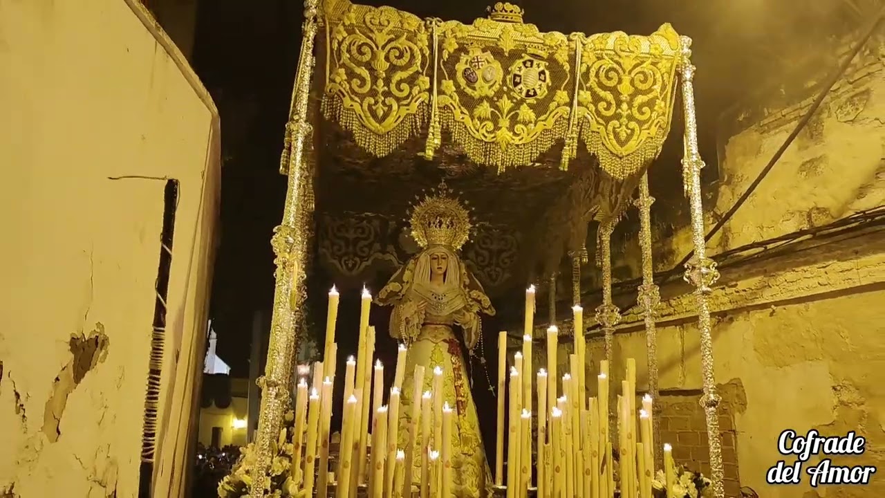 Patrocinio (Santa Marta), c/ Cabezas (vuelta) a recogida, Sábado Santo Jerez 2024
