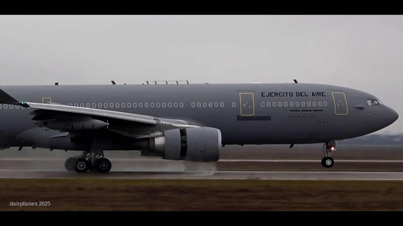 A330-200 Spain AF 452-03 13.12.2025 TOJ-BTS-SCQ Letisko Bratislava