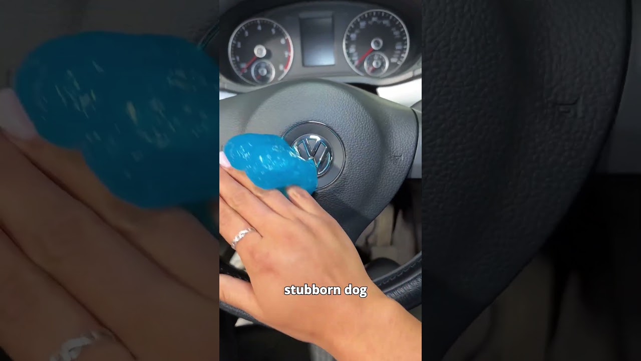 Chemical Sticky Icky Car Cleaning Gel is perfect for air vents, cup holders, and dashboards #putty