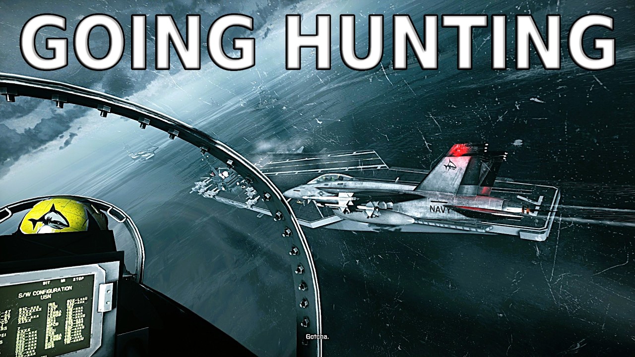Battlefield 3 – Going Hunting | F/A-18F Super Hornet Jet Mission