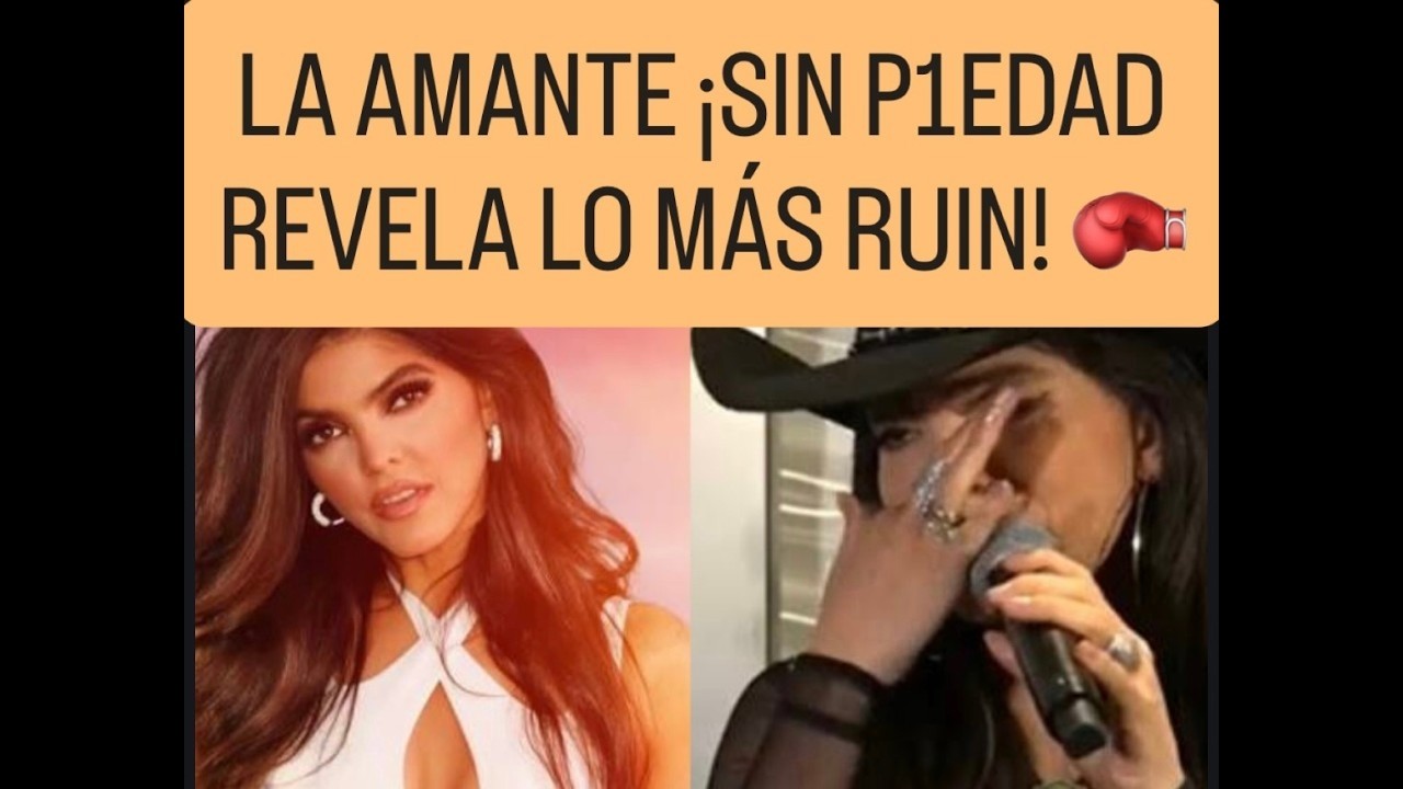 LA AMANTE DEL ESPOSO DE ANA BARBARA ¡ DESPIADADA  CRUEL, MIENTE