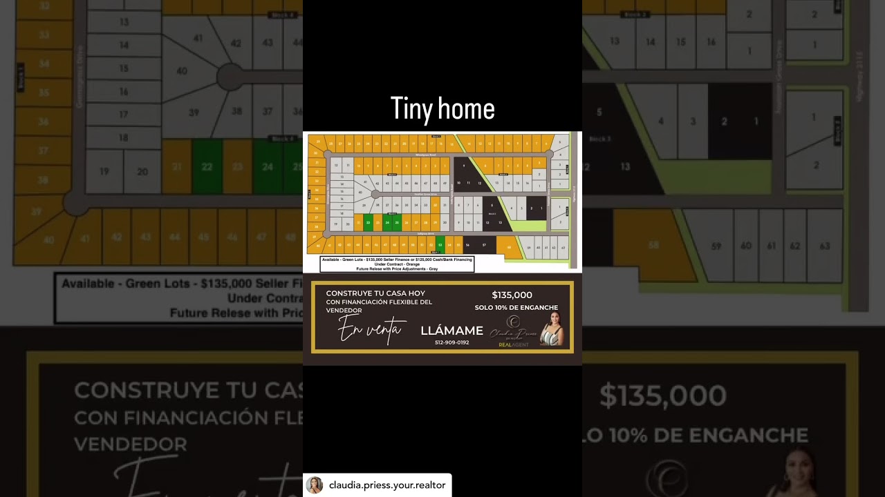 Owner Financing Available only 10% down! Call me for details 512-909-0192