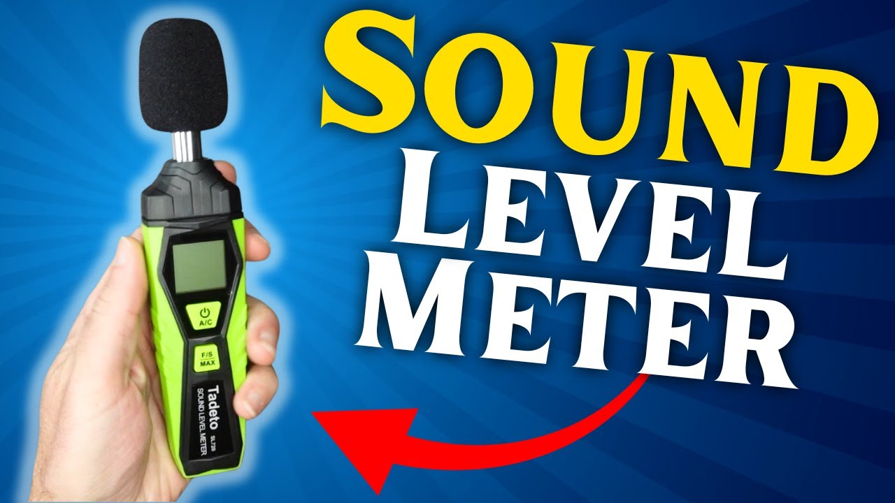 ЛУЧШИЙ шумомер для измерения децибел?! (Цифровой шумомер Tadeto)