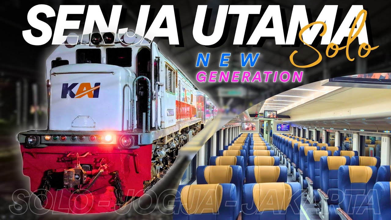 SEMAKIN TERASA SEPERTI KERETA ARGO‼️🔥 Naik KA SENJA UTAMA SOLO New Generation