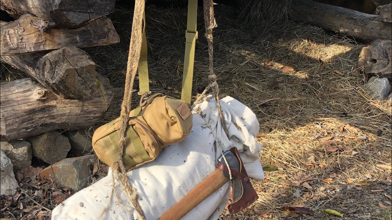 Bushcraft Bedroll on a Budget DIY