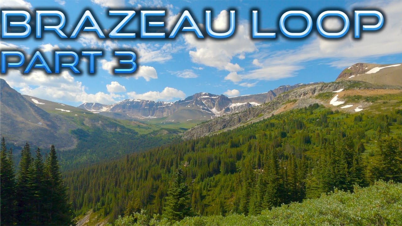 Let's Hike The Brazeau Loop - Part 3 - Poboktan Pass and Brazeau Lake