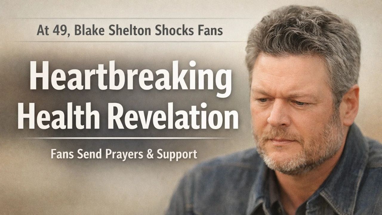 &ldquo;At 49, Blake Shelton&rsquo;s Shocking Health Revelation Leaves Fans Heartbroken&rdquo;