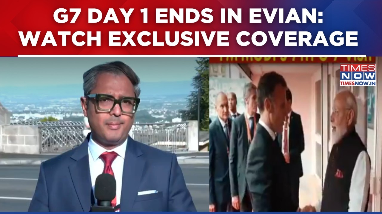 G7 Day 1 Ends With Focus On Iran Peace Deal, Security & Global Stability | Watch Exclusive Coverage