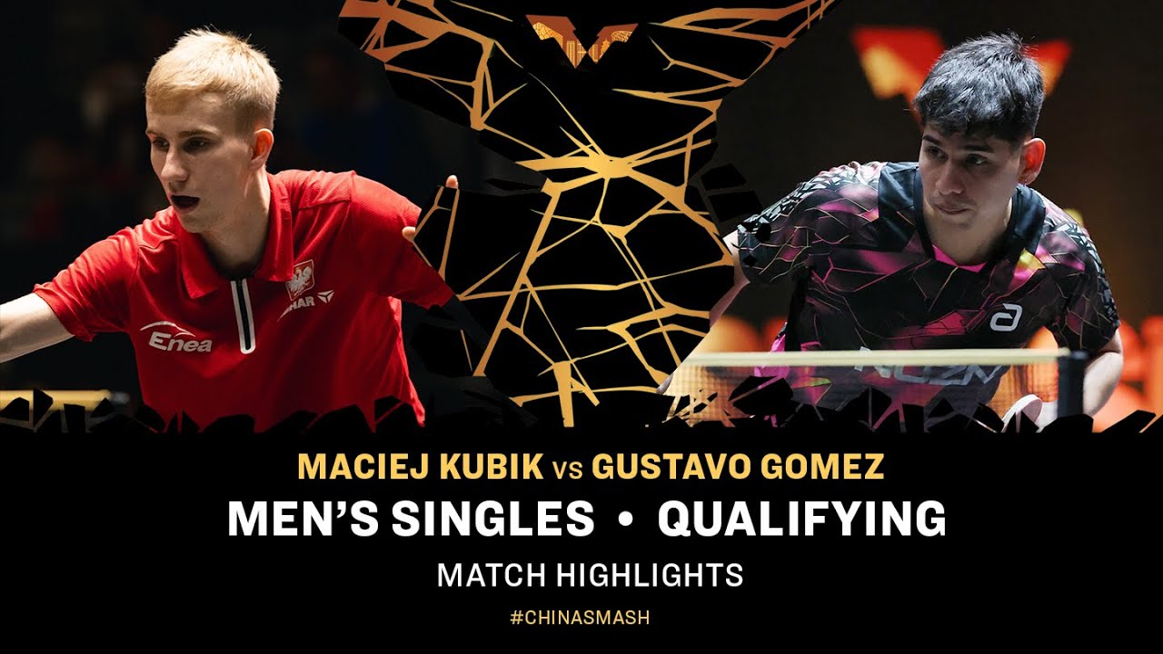 Maciej Kubik vs Gustavo Gomez | MS Qual | China Smash 2024