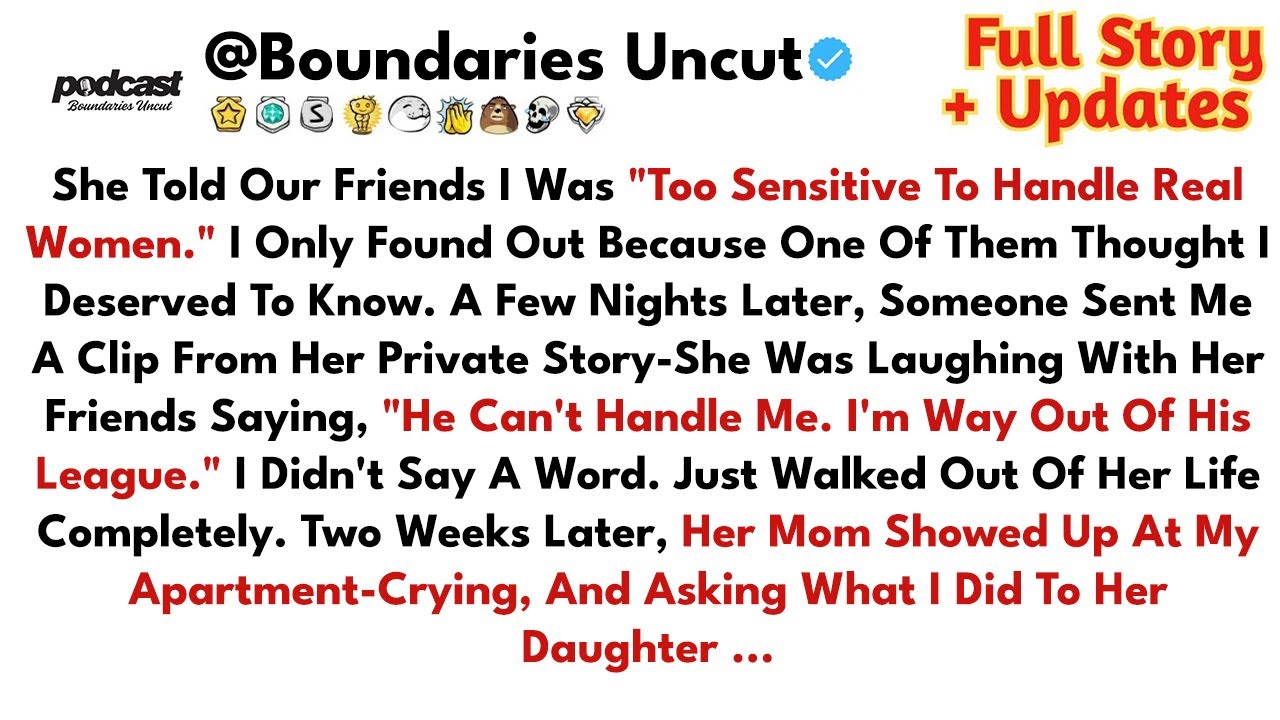 She MOCKED Me Behind My Back: 