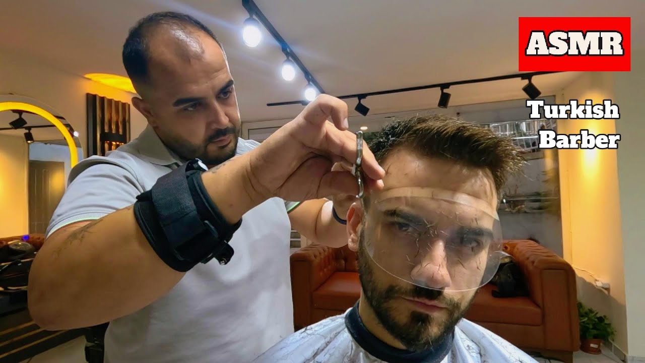 Ultimate Turkish Barber ASMR: Relaxing Chair Massage & Styling