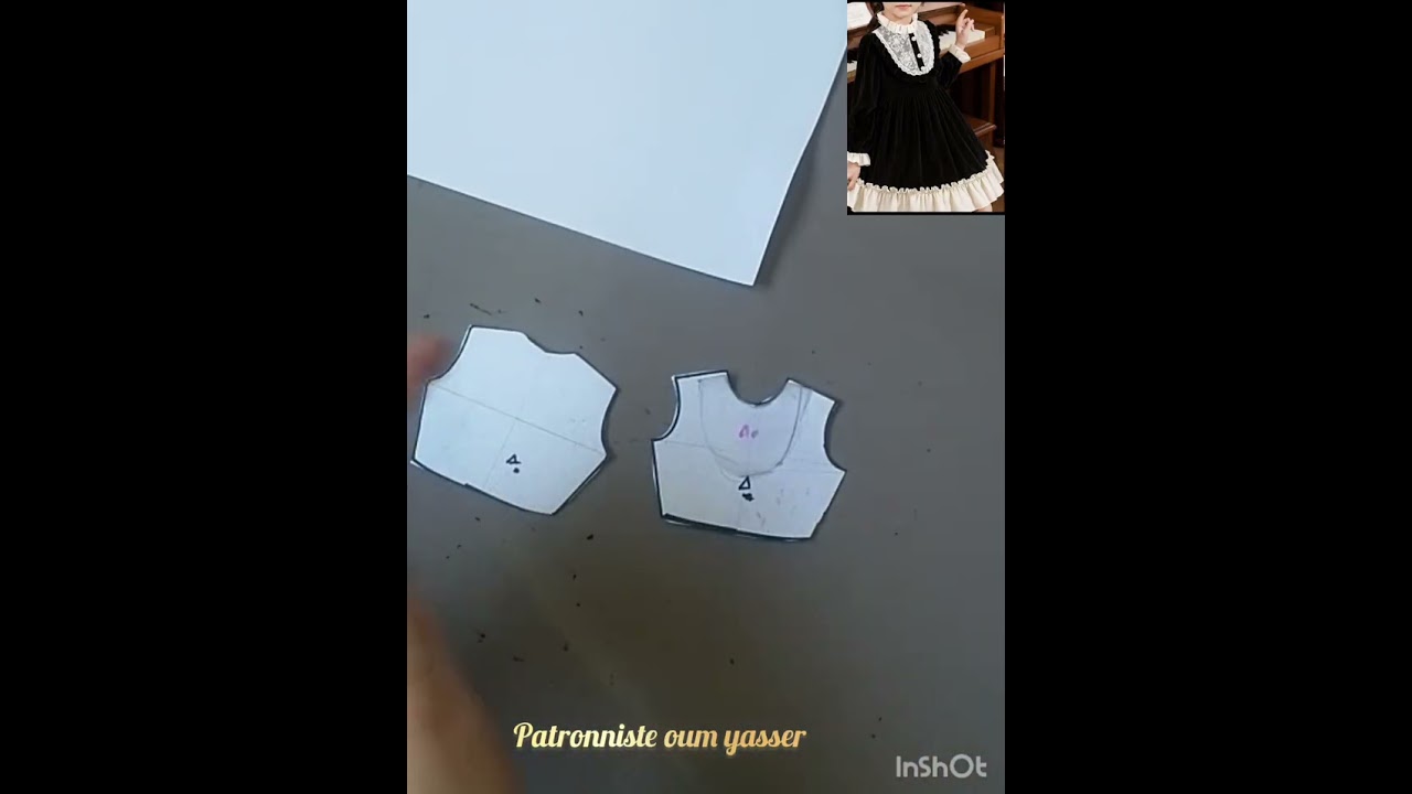 فستان فيكتوري | من الموديل إلى الباترون بمنهجية باترونيست أم ياسر