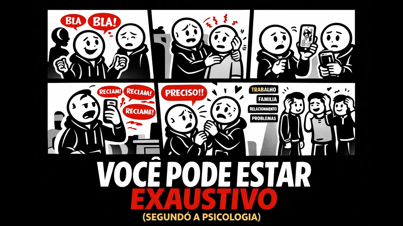 6 sinais de que você pode estar sendo uma pessoa exaustiva segundo a psicologia